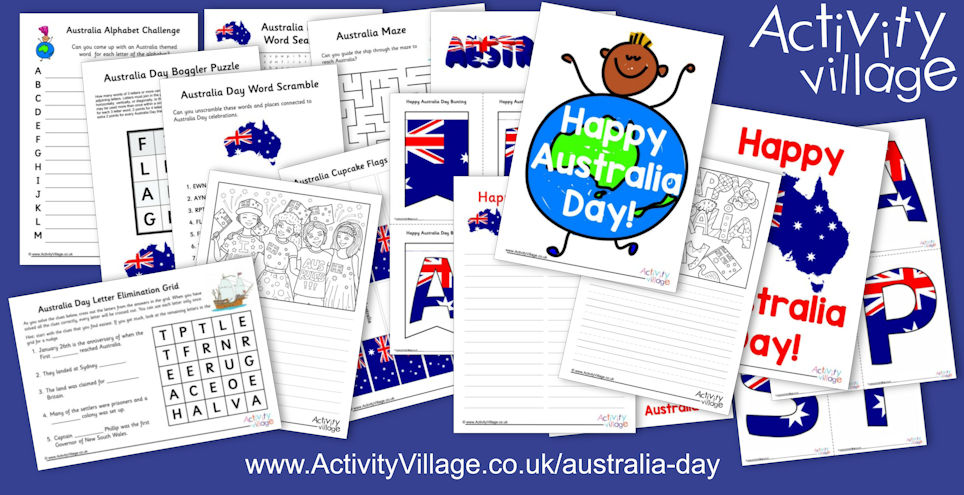 All Sorts of New Australia Day Resources!