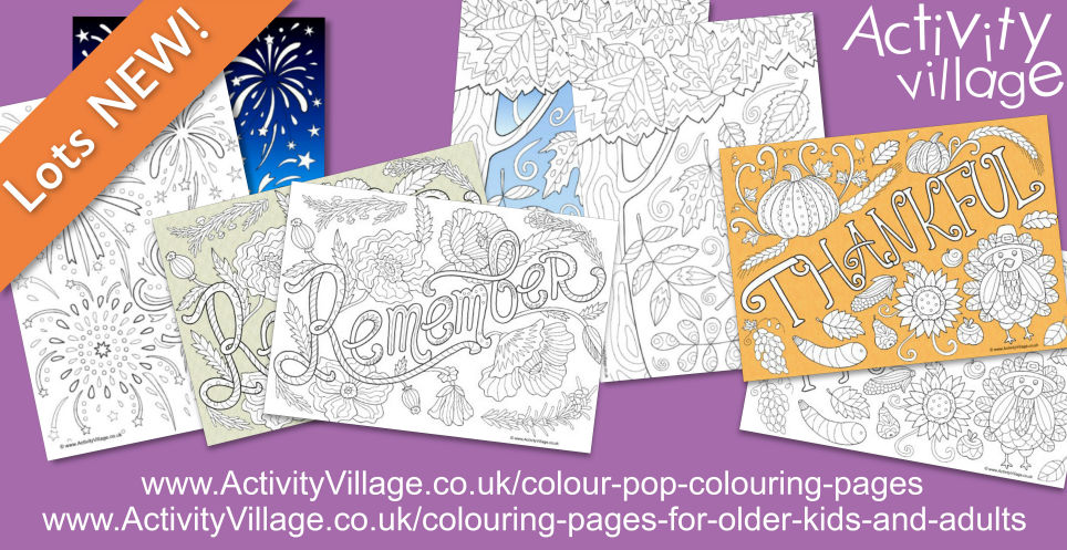 Beautiful New Doodle and Colour Pop Colouring Pages... Beautiful New Doodle and Colour Pop Colouring Pages...