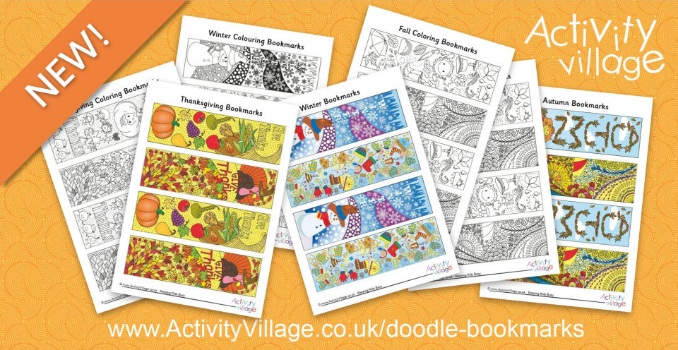 Something New - Doodle Bookmarks!