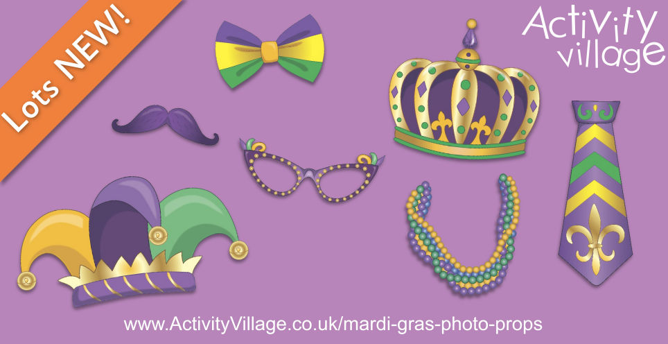 Brand New Mardi Gras Photo Props