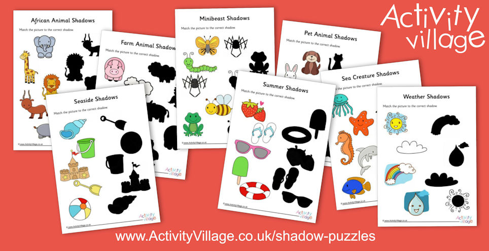 These Shadow Puzzles Are Something New! These Shadow Puzzles Are Something New!