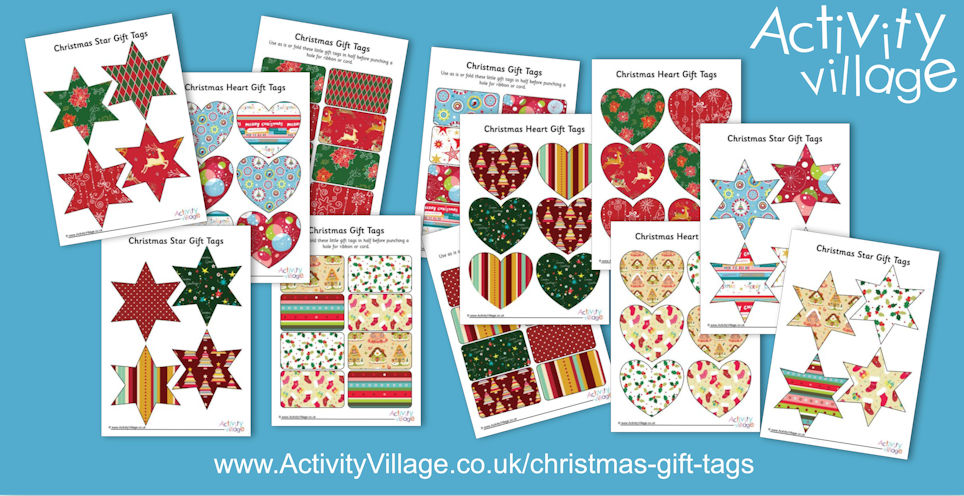 Lots of Pretty New Christmas Gift Tags