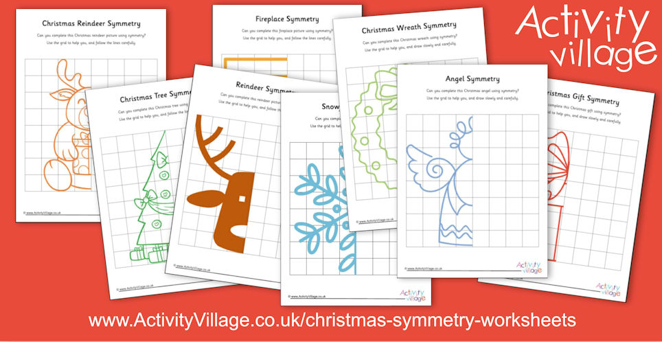 Adding to our Collection of Christmas Symmetry Worksheets Adding to our Collection of Christmas Symmetry Worksheets