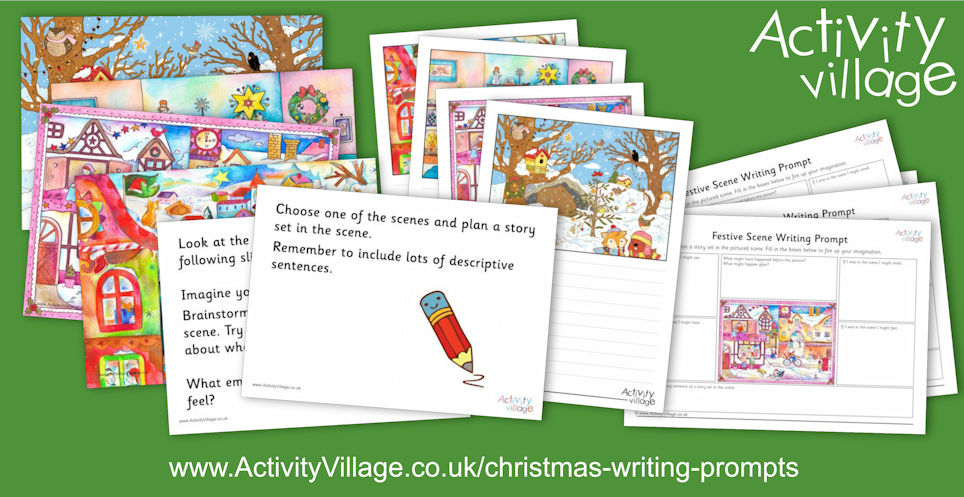Spark Some Creative Writing with these Christmas Writing Prompts