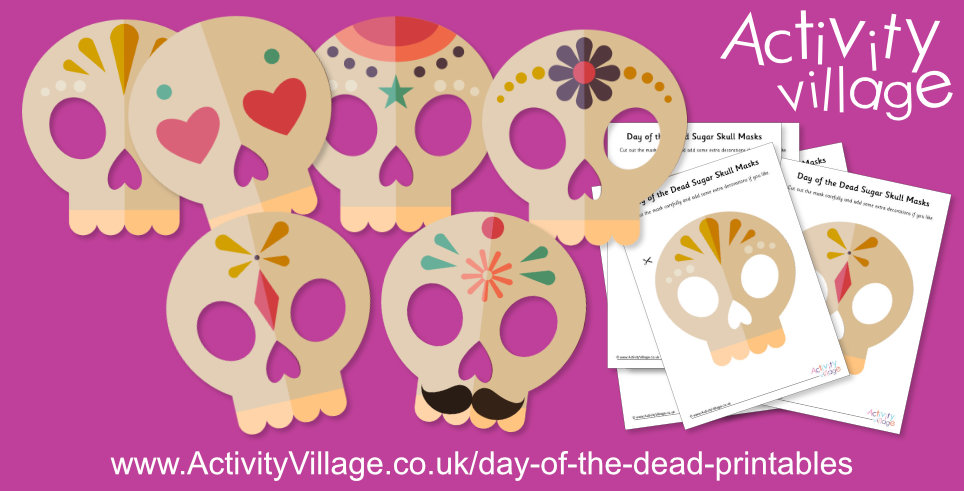 New Day of the Dead Mask Activity New Day of the Dead Mask Activity