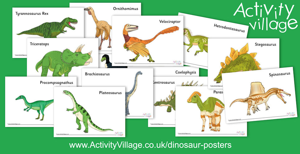 A New Batch of Dinosaur Posters... A New Batch of Dinosaur Posters...