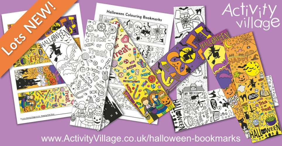 Doodle Bookmarks for Halloween! Doodle Bookmarks for Halloween!
