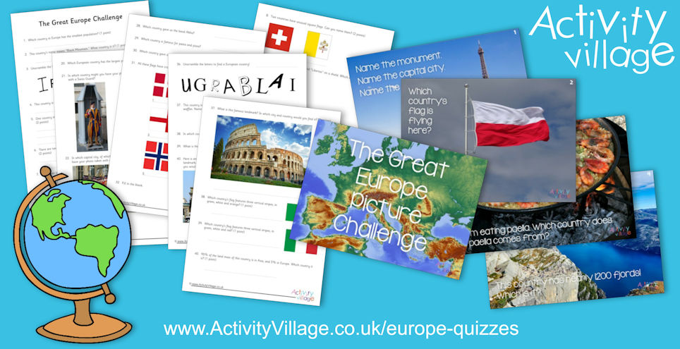 Have Some Fun With Our New Europe Quizzes! Have Some Fun With Our New Europe Quizzes!