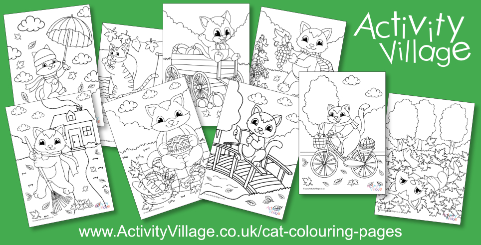 Even More Cats to Colour!