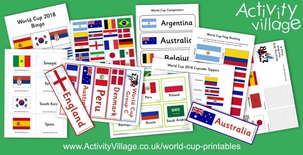Exciting New World Cup Printables Exciting New World Cup Printables