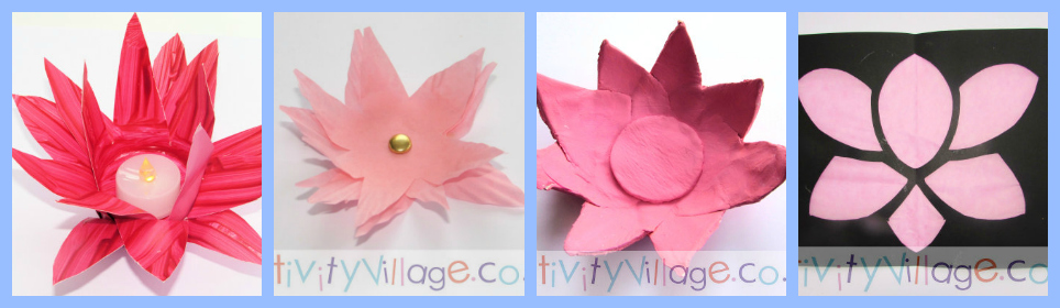 Four New Lotus Flower Crafts