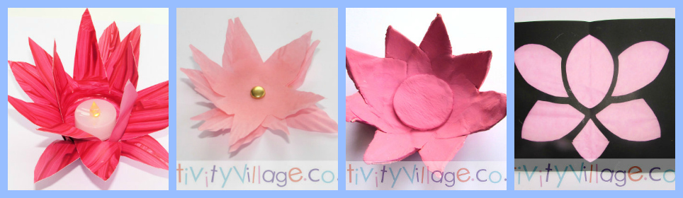 Four New Lotus Flower Crafts Four New Lotus Flower Crafts