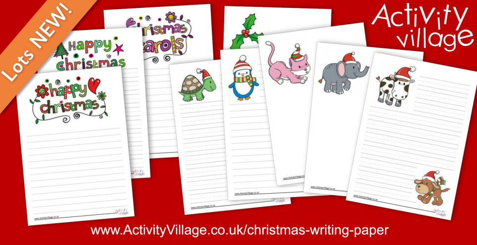 Fun New Christmas Writing Paper For All Ages