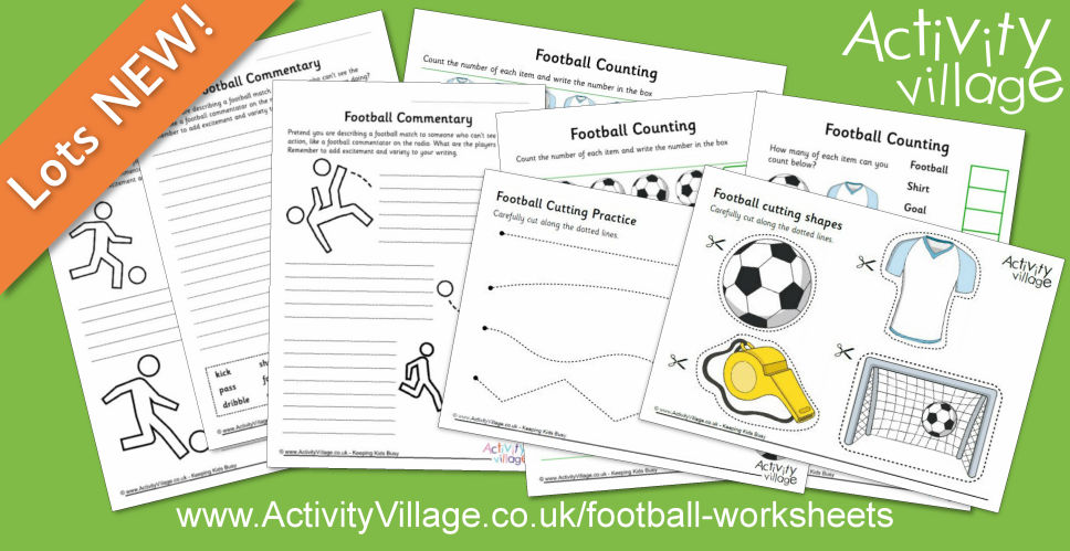 Fun New Football Worksheets for a Variety of Ages Fun New Football Worksheets for a Variety of Ages