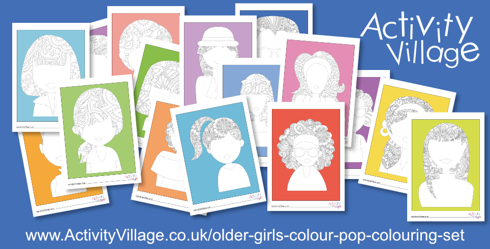 Fun New Older Girls Colour Pop Colouring Pages! Fun New Older Girls Colour Pop Colouring Pages!