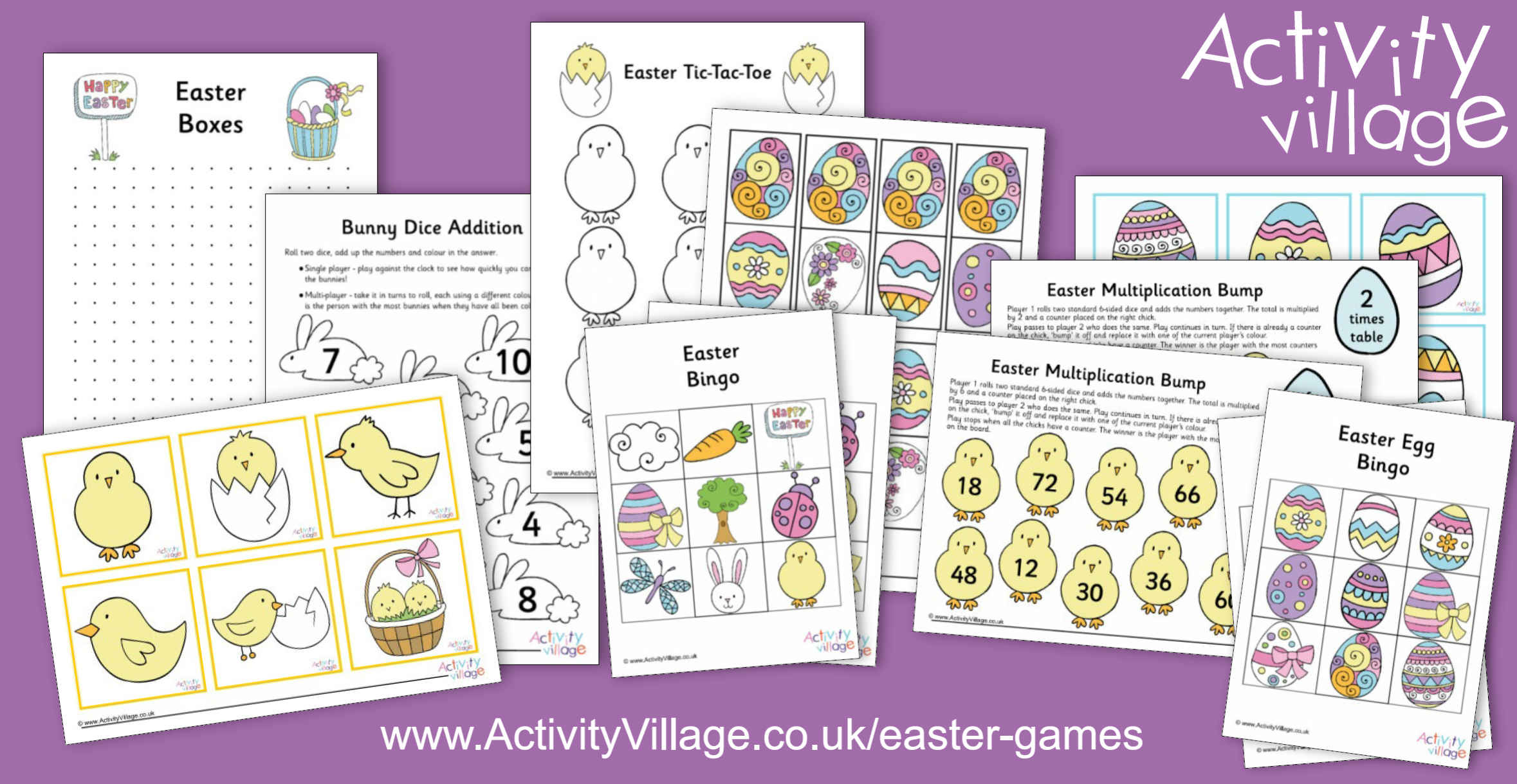 Fun New Printable Easter Games for Classroom or Family Fun New Printable Easter Games for Classroom or Family