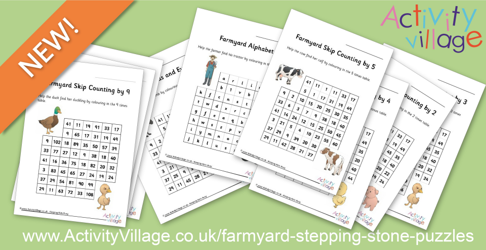 Fun Skills Practice with Stepping Stone Puzzles Fun Skills Practice with Stepping Stone Puzzles