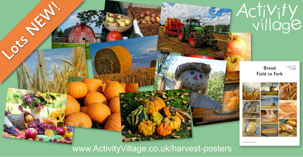 Get Ready for Harvest Festival with these Lovely Photographic Posters