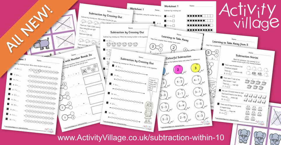 Getting to Grips with Subtraction Within 10 Getting to Grips with Subtraction Within 10