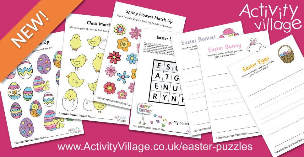 Possibly Our Prettiest Puzzles Ever - for Easter!