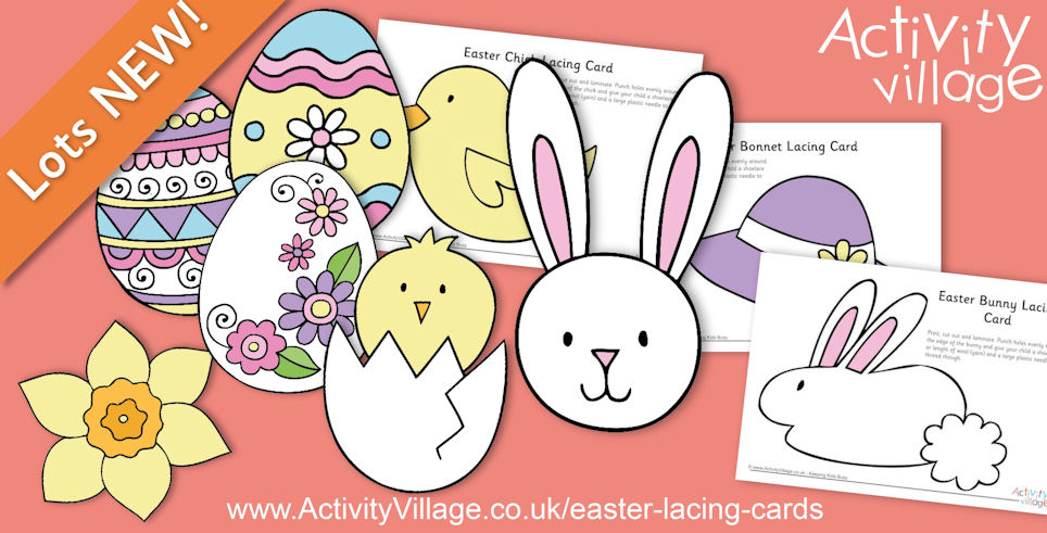 Gorgeous New Easter Lacing Cards to Print and Enjoy Gorgeous New Easter Lacing Cards to Print and Enjoy