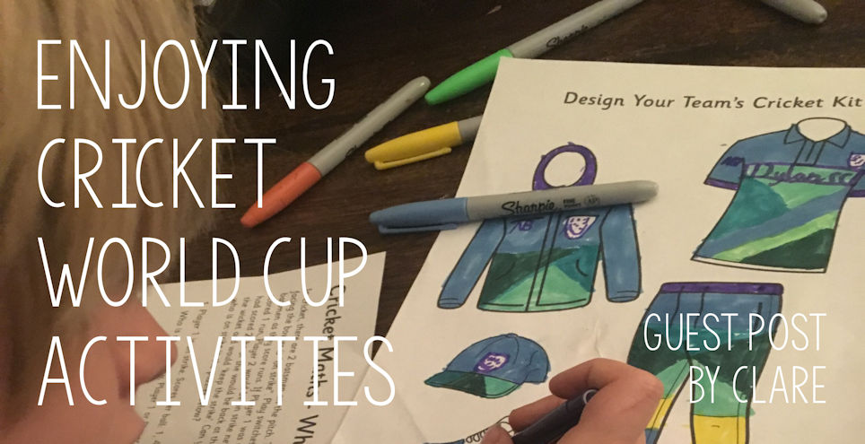 Guest Post - Enjoying Cricket World Cup Activities