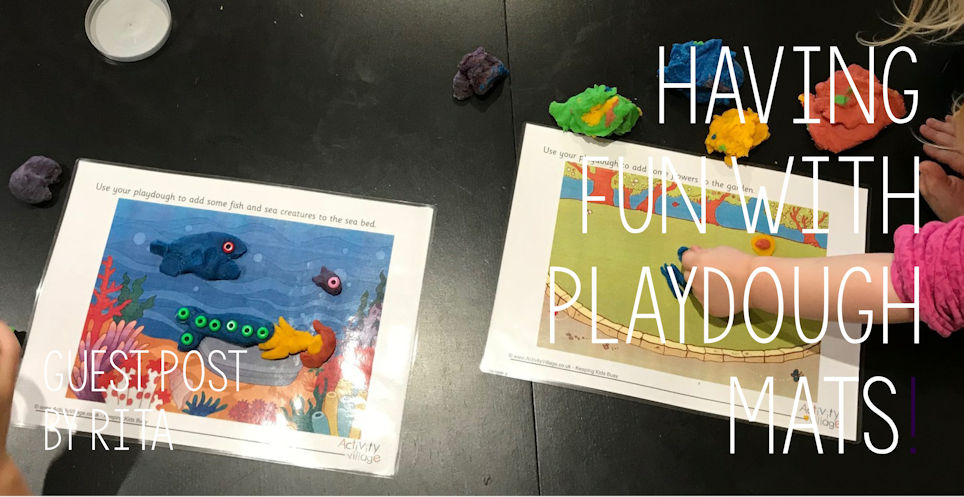 Guest Post - Having Fun With Playdough Mats