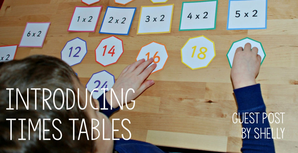 Guest Post - Introducing Times Tables Guest Post - Introducing Times Tables
