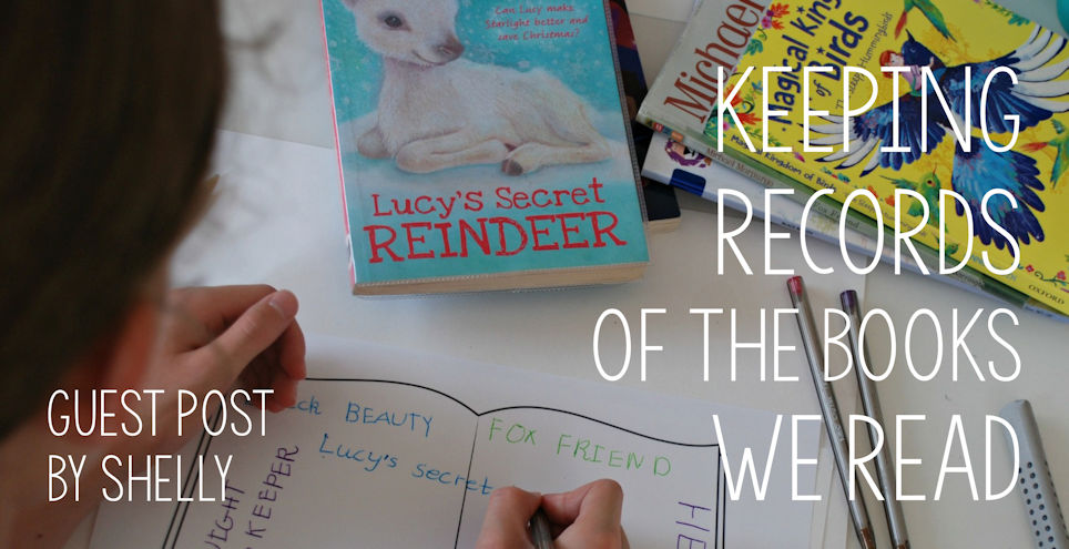 Guest Post - Keeping Records of the Books We Read Guest Post - Keeping Records of the Books We Read