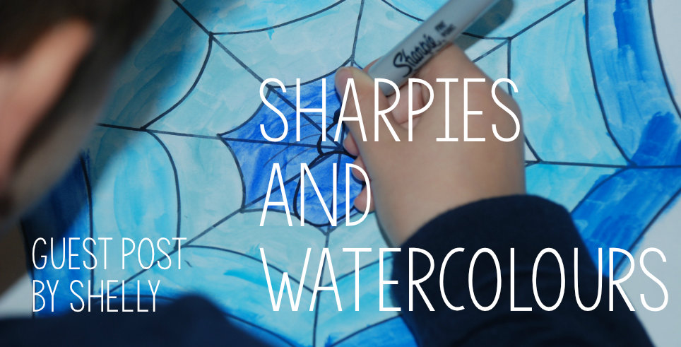 Guest Post - Sharpies and Watercolours