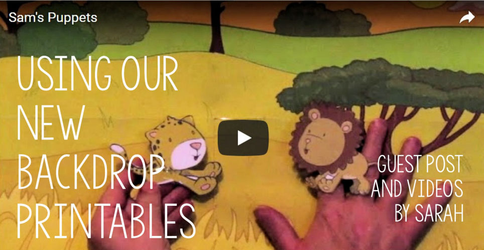 Using Our New Backdrop Printables Using Our New Backdrop Printables