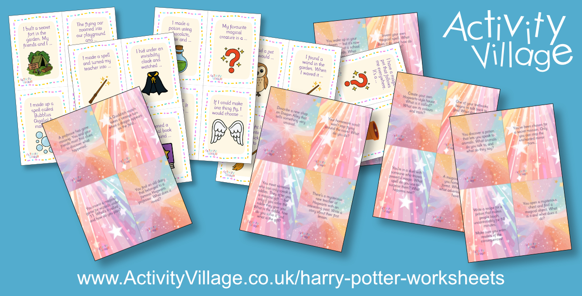 40 New Harry Potter Writing Prompts 40 New Harry Potter Writing Prompts