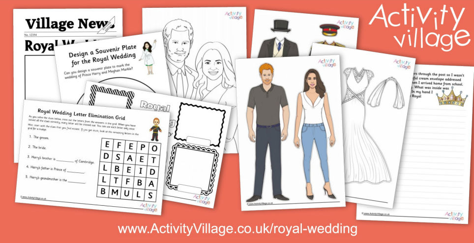Have You Seen Our Royal Wedding Activities? Have You Seen Our Royal Wedding Activities?