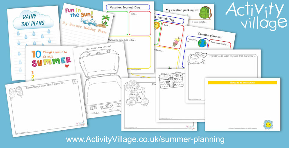 Have You Seen Our Summer Planning Pages?