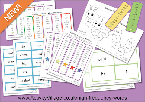 New High Frequency Words - Fun and Colourful! New High Frequency Words - Fun and Colourful!
