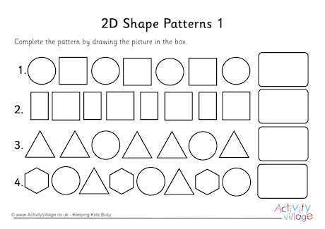 2D Shape Patterns 1