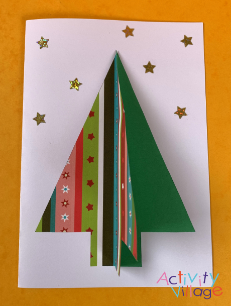 3D Christmas Tree Card