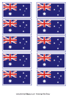 Australia flag printable