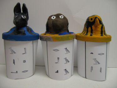 Canopic Jars craft photo