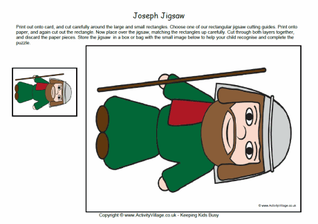 Joseph printable jigsaw Joseph printable jigsaw