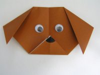 origami dog