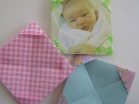 origami photo frame