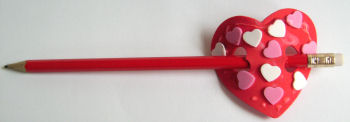 Valentine's Day Pencil Topper