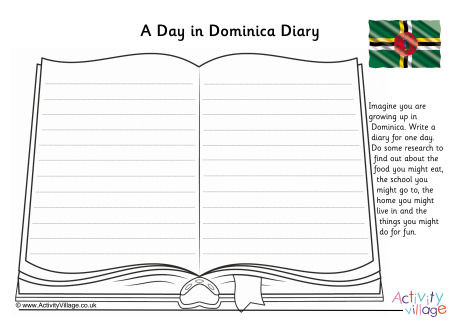 A Day In Dominica Diary