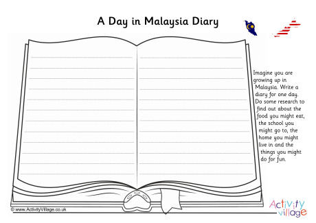 A Day In Malaysia Diary