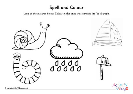 Ai Digraph Spell And Colour
