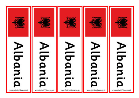 Albania bookmarks