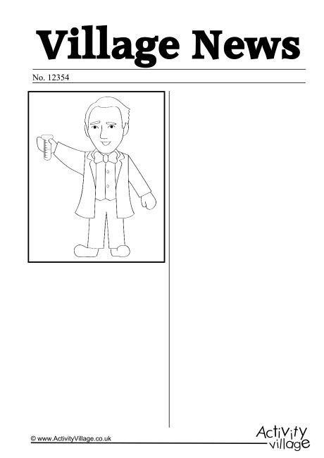 Alexander Fleming Newspaper Writing Prompt