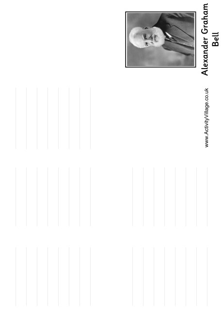 Alexander Graham Bell Booklet Alexander Graham Bell Booklet