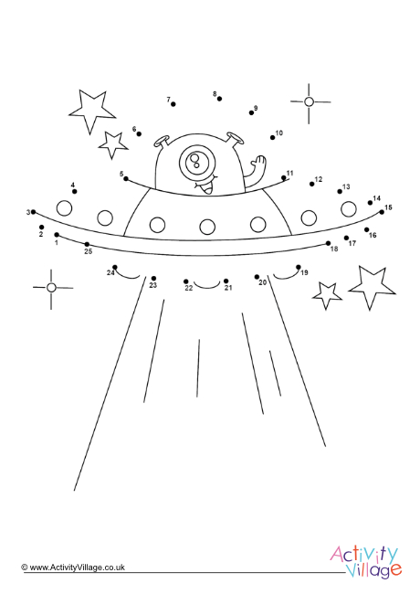 Alien dot to dot 3